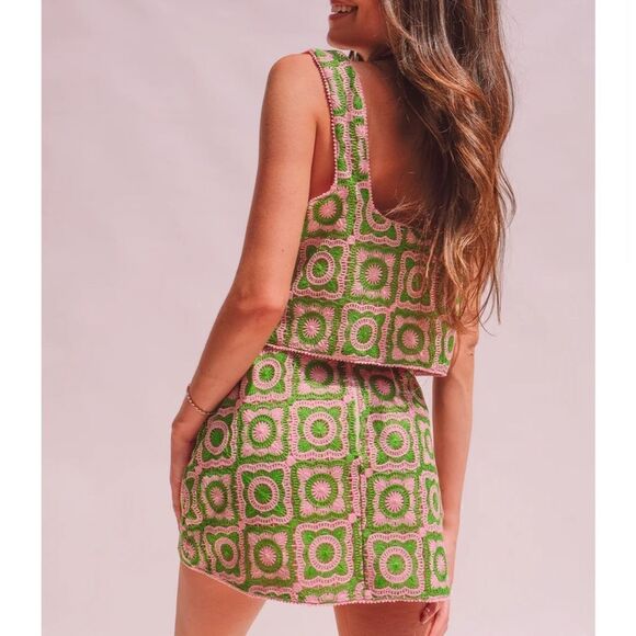 Show Me Your Mumu Hemline Exclusive Tara Crop Top Size S - Picture 2 of 7